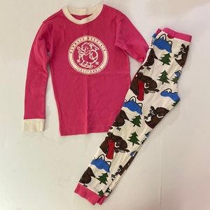 Mammoth Mountain pajamas . 2 piece set size 6